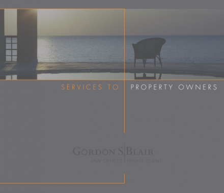 Services To Property Owners